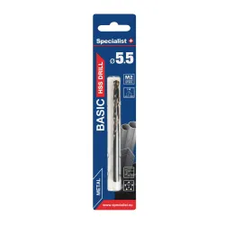 SPECIALIST+ Metal drill bit BASIC, 5.5 mm SPECIALIST+ Metal drill bit BASIC, 5.5 mm