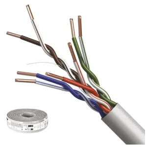 LAN kabelis CAT 5E UTP PVC CCA, Eca, EMOS LAN kabelis CAT 5E UTP PVC CCA, Eca, EMOS