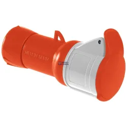 Schneider Electric PKF32M435 — Wander Socket Pratika, 3P+N+E, 32A, 400V, IP44, Grey (RAL 7035) Schneider Electric PKF32M435 — Wander Socket Pratika, 3P+N+E, 32A, 400V, IP44, Grey (RAL 7035)