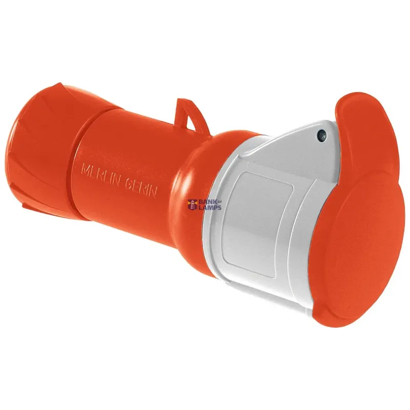 Schneider Electric Wander Socket Pratika, 3P+N+E, 32A, 400V, IP44, Grey (RAL PKF32M435
