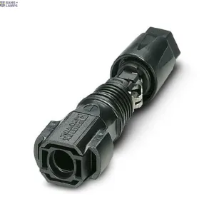 Phoenix Contact 1386384 — Photovoltaic Connector PV-C3M-S 2.5-6 (-), 35A, 1100VDC, 2.5mm², 5.5mm Cable Diameter Phoenix Contact 1386384 — Photovoltaic Connector PV-C3M-S 2.5-6 (-), 35A, 1100VDC, 2.5mm², 5.5mm Cable Diameter