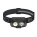 EMOS COB LED rechargeable galvas lukturis P3542, 500 lm, 130 m, litija pols 1200 mAh P3542