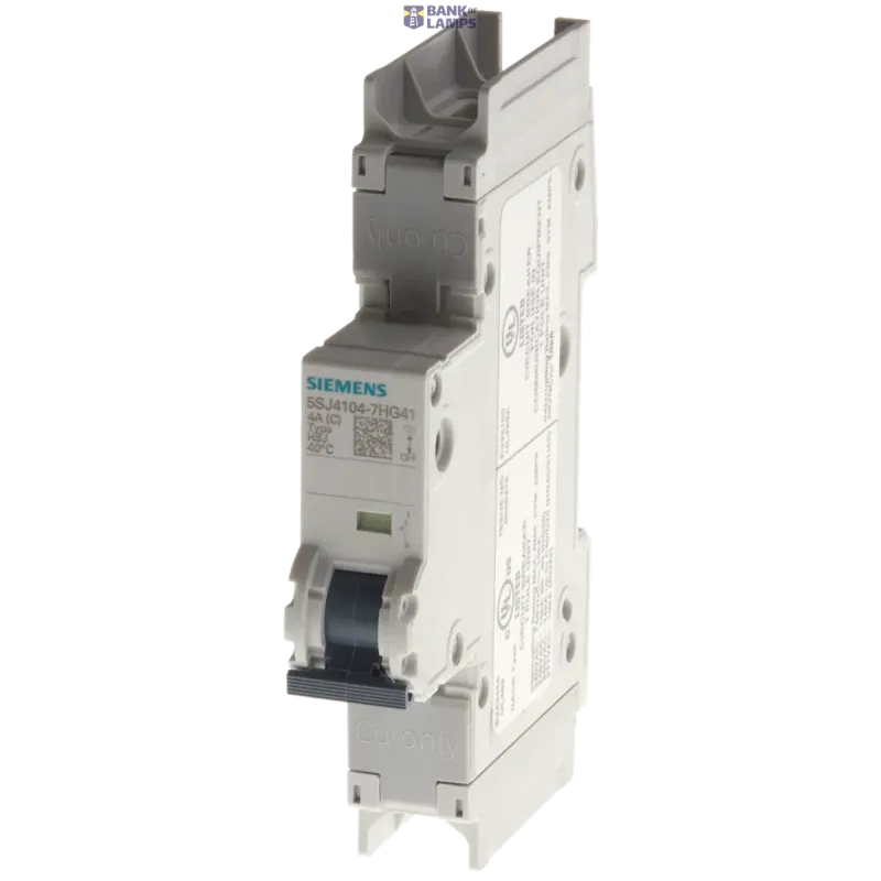 Siemens Miniature circuit breaker 5SJ 1P C-curve 16A 14kA 240V 5SJ4116-7HG41