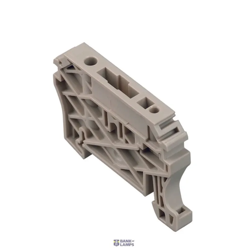 Weidmüller Terminal Block End Bracket dark beige, TS 35, Wemid W 8 mm 8630740000