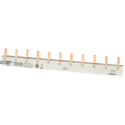 Siemens 5ST3667 — Pin busbar, 10 mm2 connection: 3-phase/+ 8x phase touch-safe for 1FI, 4-pole, NLI+8LS, 1-pole Pin