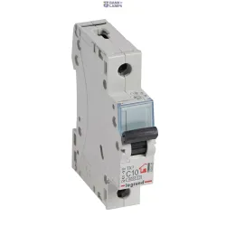 Legrand 404026 — автоматический выключатель TX3 6000A, 1P, 10A, Curve C, 6kA