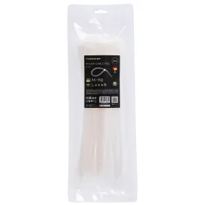 THORGEON 15006 — Ties 3.6x300 White (100 pcs)