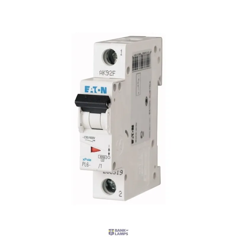 EATON PL6-B13/1 Miniature circuit breaker (MCB), 13 A, 1p 286520