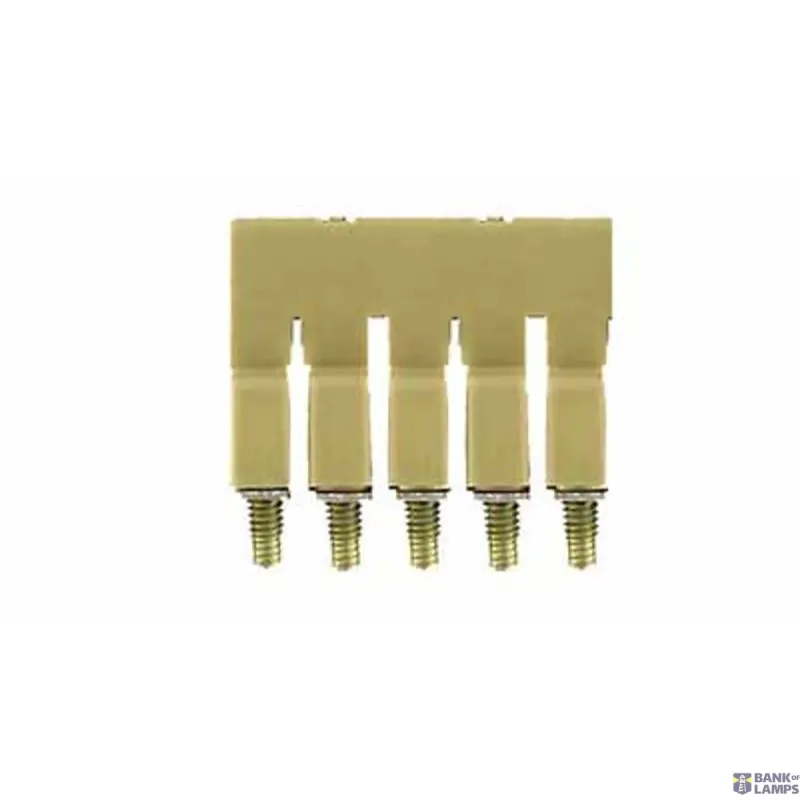 Weidmüller Terminal Block Cross-Connector when screwed in, yellow, 32 1053960000