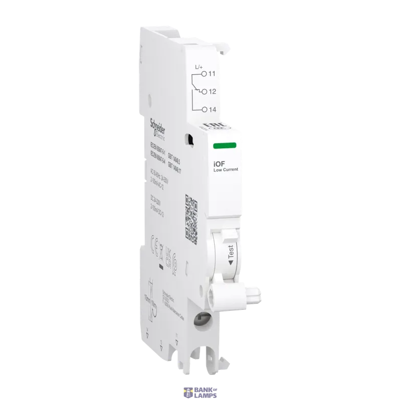 Schneider Electric Oc Contact Acti9, 2mA, 24V AC, 1CO, IP20, White, Acti9 A9A26914