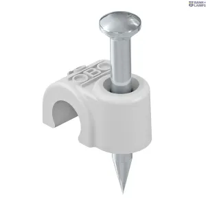 OBO Bettermann 2228408 — 2020 40 LGR ISO nail clip 20mm, L40 OBO Bettermann 2228408 — 2020 40 LGR ISO nail clip 20mm, L40