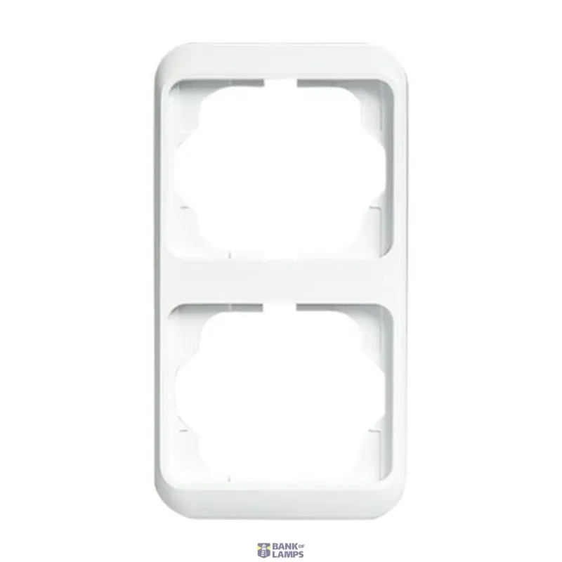 Busch-Jaeger 1733-24G Cover Frame alpha Studio white 2CKA001754A2734