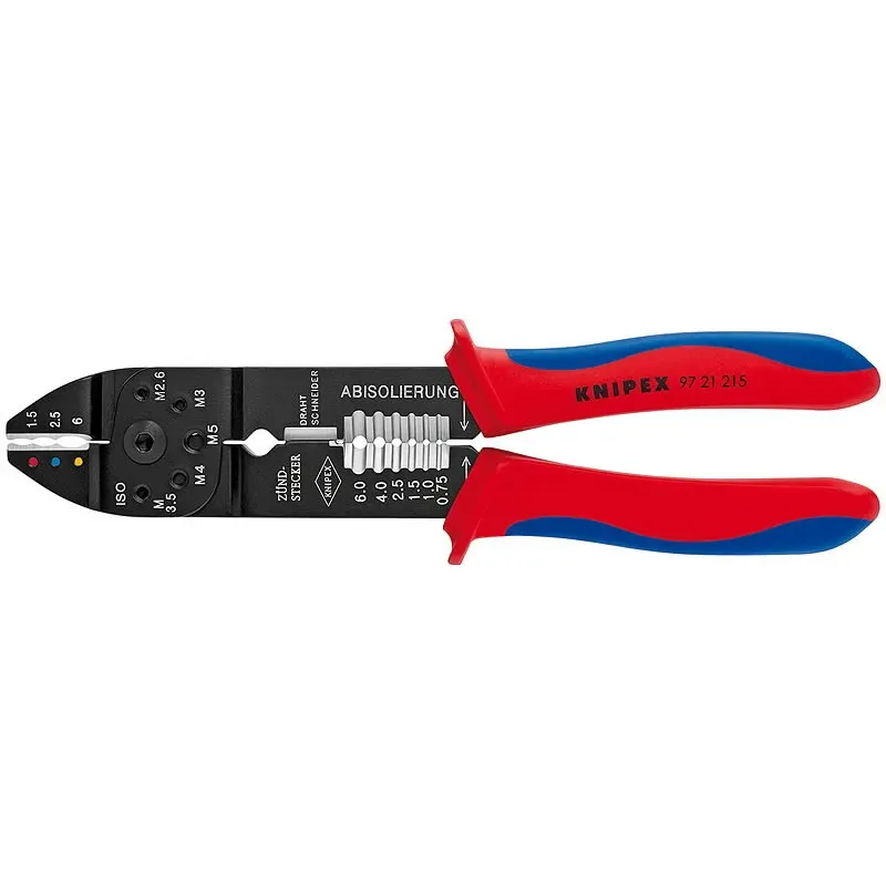 Knipex Universālās elektriķu stangas 0,5-6 mm², Knipex 9721215