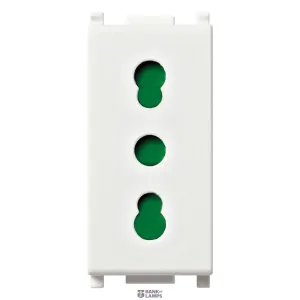 Vimar 14203 — 2P+E 16A P17/11 outlet white Vimar 14203 — 2P+E 16A P17/11 outlet white