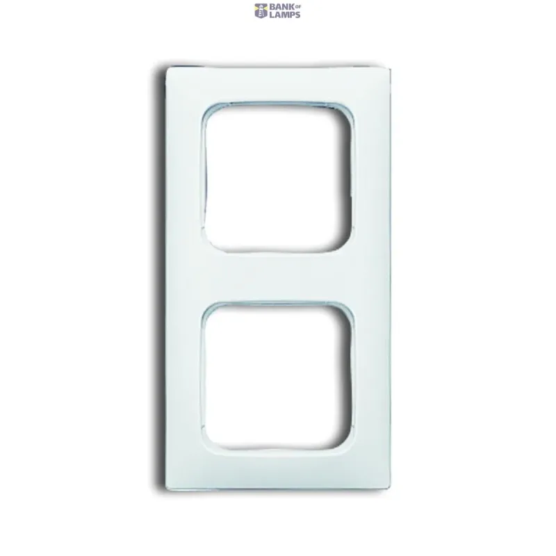 Busch-Jaeger 2512-214K-102 Cover Frame 2gang(s) alpine white - Reflex SI 2CKA001725A1495