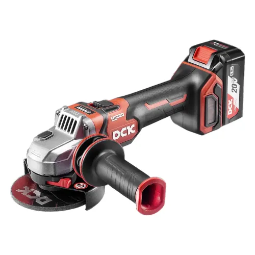 DCK Bezvada bezsuku leņķa slīpmašīna 125mm, 20V, KDSM04-125FK 26-8-KDSM04-125FK