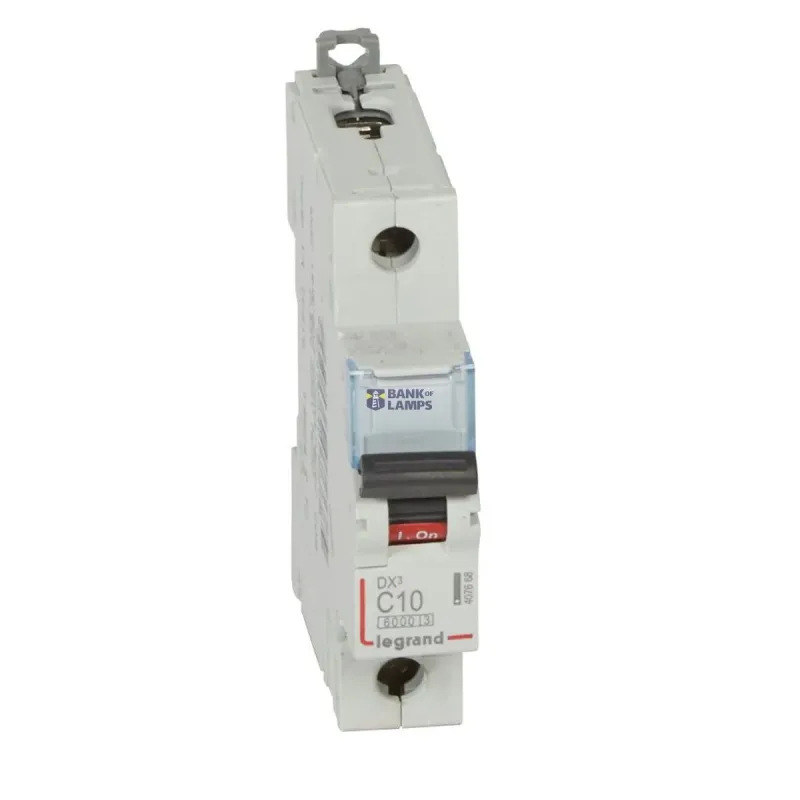 Legrand Miniature Circuit Breaker DX3 10 A, 400 V, 1P, 10kA, 230 V 407668