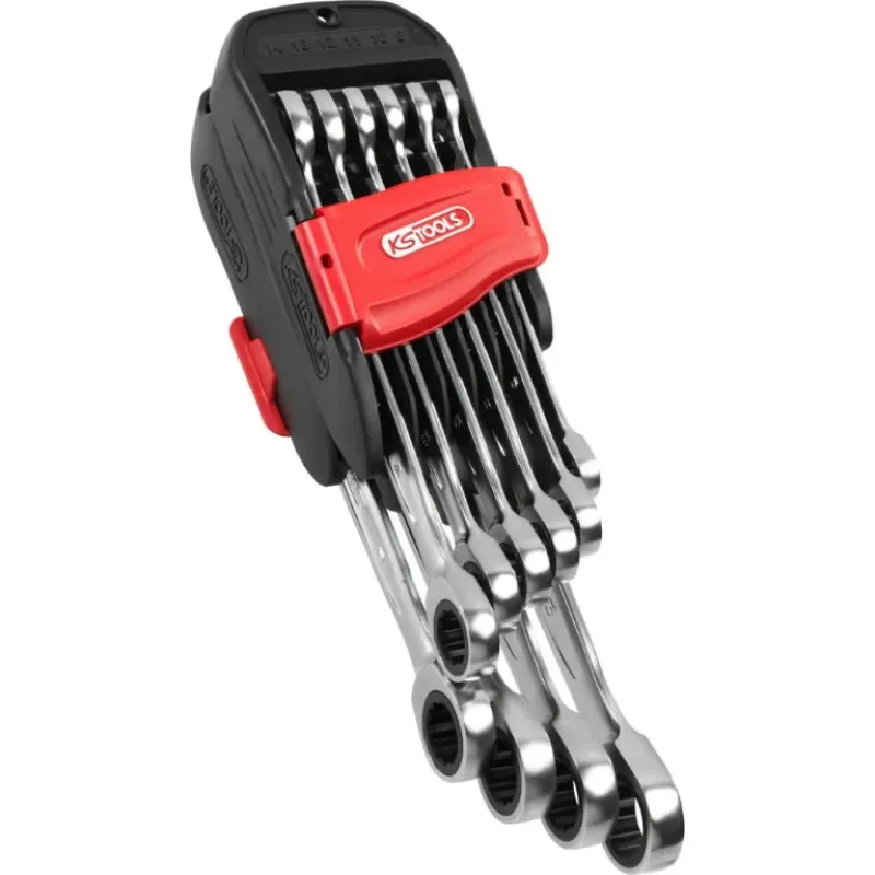 KS Tools Combination ratcheting spanner set, 10 pcs GEARplus, KS 503-4250