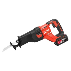Bezvadu bezsuku taisngriešanas zāģis 20V MAX, KDJF32FK, DCK (2×5.0Ah akumulatori, lādētājs)