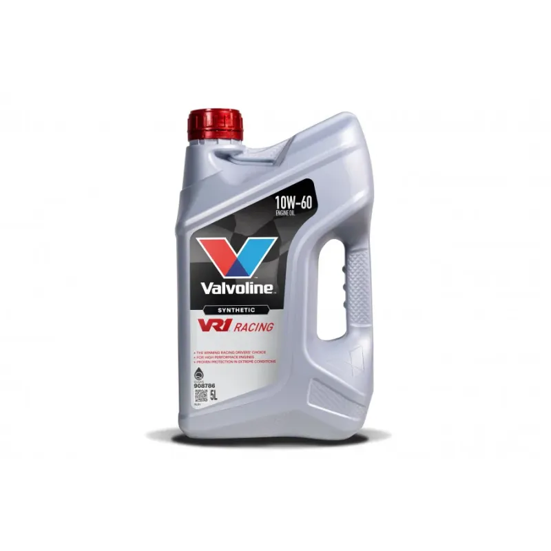 Valvoline Motoreļļa VR1 Racing 10W60 5L, Valvoline 908786