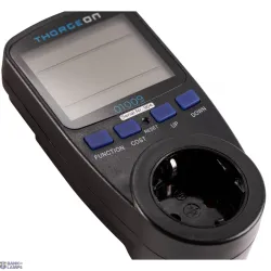 THORGEON 01009 — розетка Power Consumption Meter 16A EU Plug Black