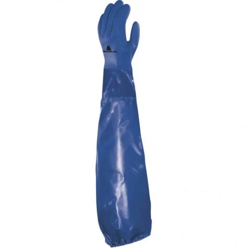 Delta Plus Cimdi, trikotāžas ar PVC pārklājumu, 62 cm 10, Delta Plus VE766BL_10