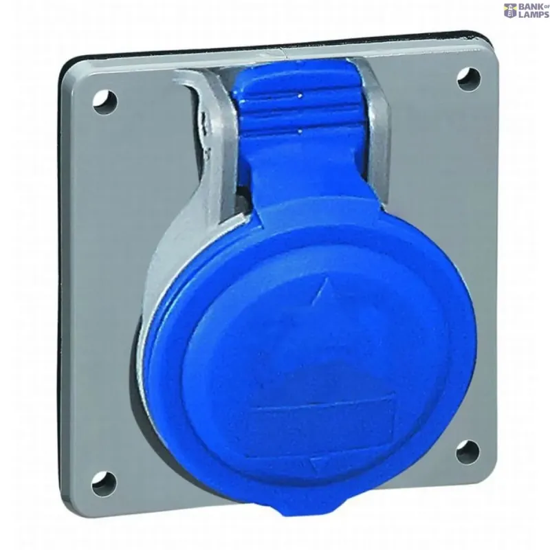 Legrand Panel-Mount Industrial Socket Outlet P17 3P+E, 3P, 16 A 555185