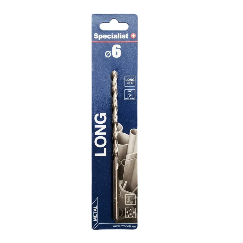 Specialist+ SPECIALIST+ metāla urbis LONG DIN340, 6 x 95 mm 64-3-0060