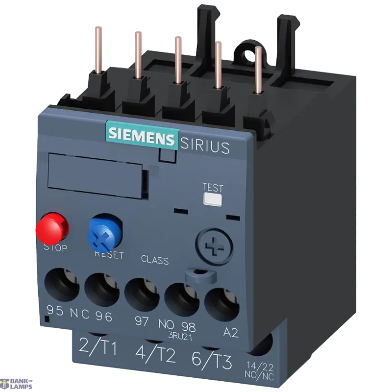 Siemens Overload relay 7.0-10 A motor protection S00, Class 10 3RU2116-1JB0