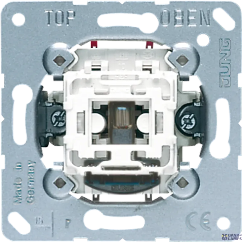 Jung Switch Insert , 1-Gang Switch with Indicator Light, 1-Pole 506KOU