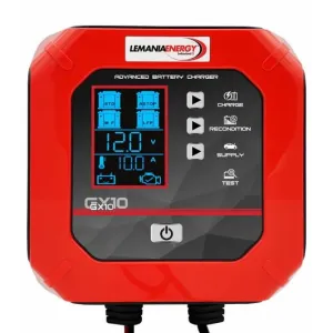 Gudrais akumulatora lādētājs GX10 12V/10A, Lemania