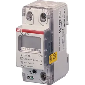 ABB 2CMA131040R1000 — Electric energy meter 1F OD1065 2CMA131040R1000 ABB