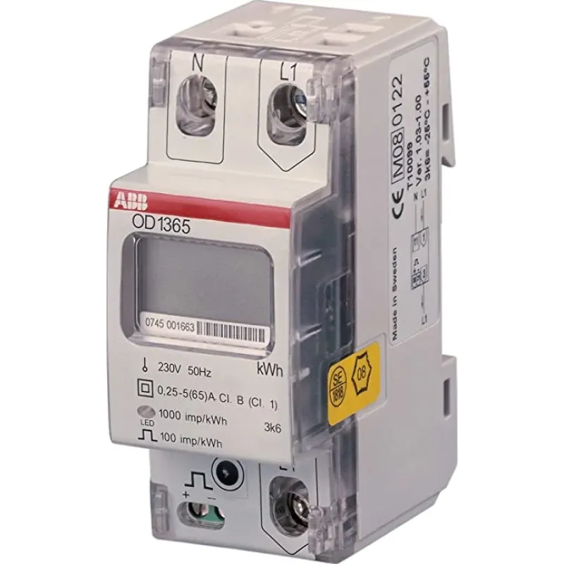 ABB Electric energy meter 1F OD1065 2CMA131040R1000 ABB 2CMA131040R1000