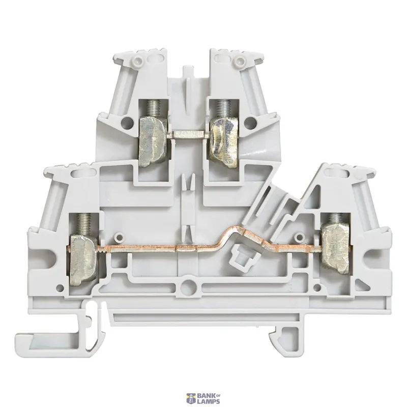 Legrand Terminal Block Viking 3 Grey, 24A, 500V, Screw connection 037167