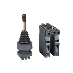 Schneider Electric XD5PA24 — Joystick Controller Harmony XB5, 0.1A, 1NO, IP66, Spring Return, Depth: 132mm