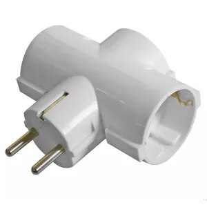 Tīkla sadalītājs Schuko 3 ligzdas ar заземление, balts (trīszaru) 250 V ~ / 10 A maks. Tīkla sadalītājs Schuko 3 ligzdas ar заземление, balts (trīszaru) 250 V ~ / 10 A maks.