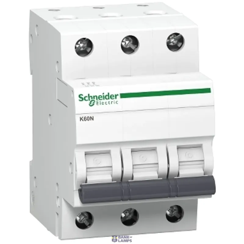 Schneider Electric Miniature Circuit Breaker Acti9 Lite K60N, 3P, 25A, 6kA, B A9K01325