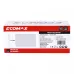 Ecomax Finish nails 0°, 18GA, electrogalvanized, glued strip, 5000 EMNA001250GALV