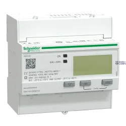 Schneider Electric A9MEM3100 — Energy Meter Acti9 Energy Meters iEM3000, 63 A, 1P+N, IP40, White Schneider Electric A9MEM3100 — Energy Meter Acti9 Energy Meters iEM3000, 63 A, 1P+N, IP40, White