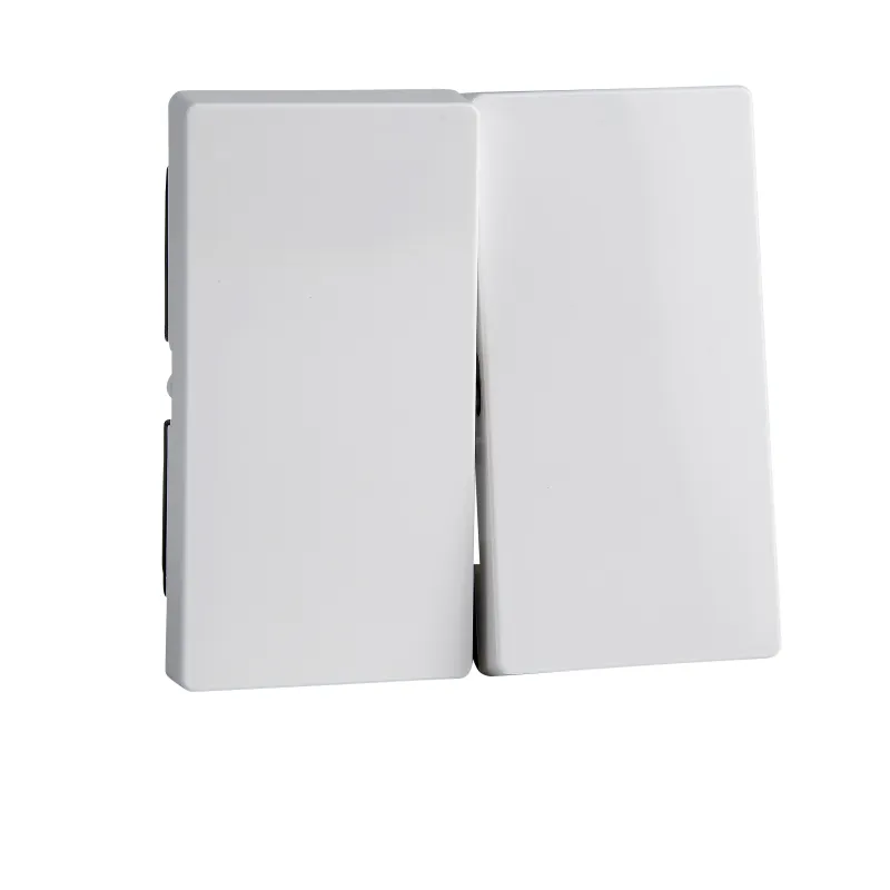 Schneider Electric Control Device Cover Plate Merten System M, White, 2-Gang MTN432525