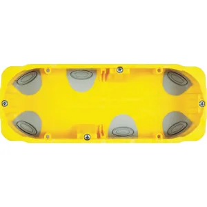 BTicino PB506N — Dry Partition Mounting Box LivingLight 6 Modules BTicino PB506N — Dry Partition Mounting Box LivingLight 6 Modules