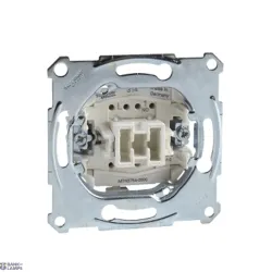 Schneider Electric MTN3754-0000 — Push-Switch Button Merten Antique 1P, 6 A, 250 V AC, push-button insert make contact F. Hotel Keyc. Holder, 6 A, 250 V AC, screwless terminals
