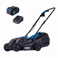 Akumulatora mauriņa pļaujmašīna BC-MP320-X, SET-L, Scheppach