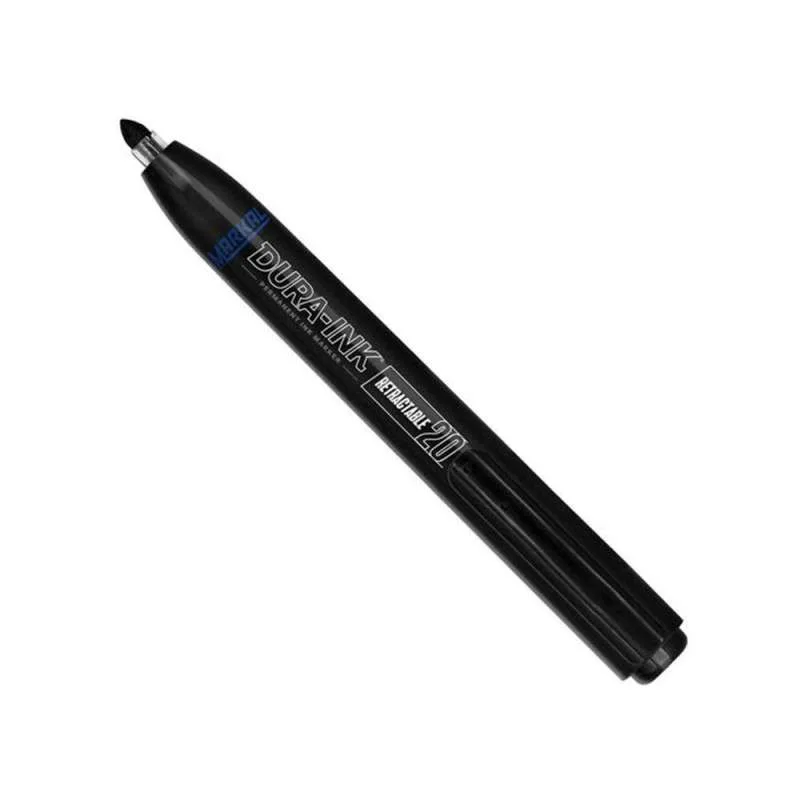MARKAL Izvelkamais marķieris Dura-Ink Melns 46-96575