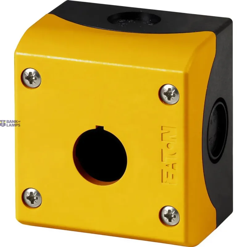 EATON M22-IY1 Surface mounting enclosure, yellow, 1 mounting 216536
