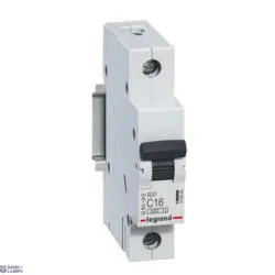 Legrand 419840 — Miniature Circuit Breaker RX³, 1P, 16A, Curve C, 6kA, 230V, 6000A