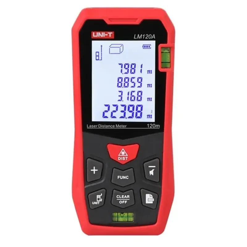 UNI-T Lāzera attāluma mērītājs 120m LM120A