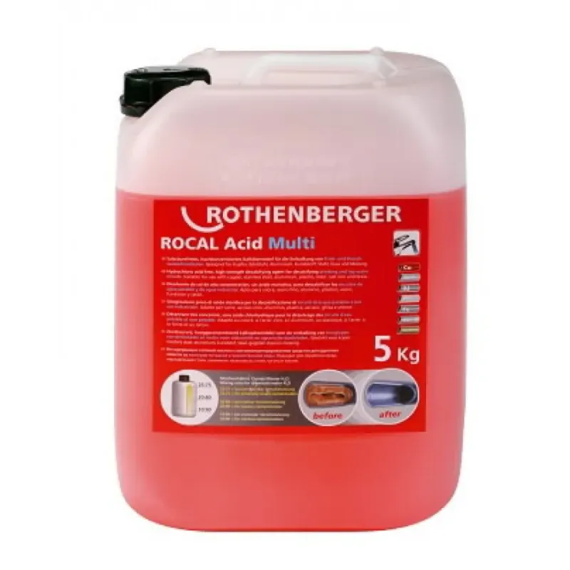 Rothenberger Koncentrāts ROCAL Acid Multi 5 kg, Rothenberger 1500000115