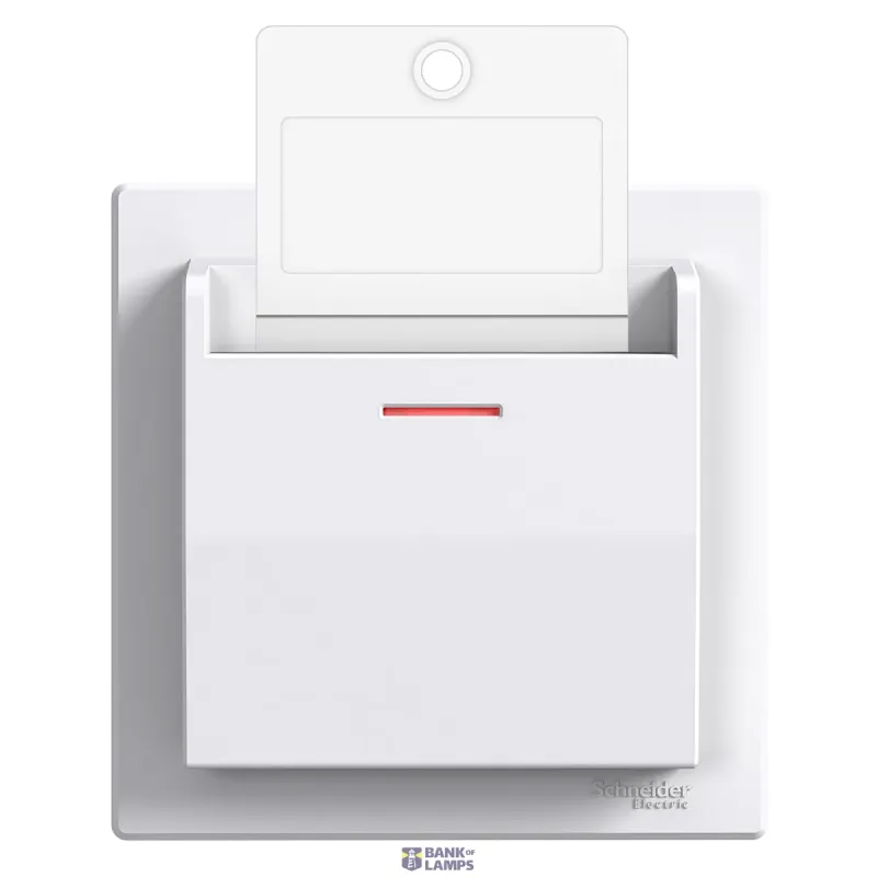 Schneider Electric Installation Switch Asfora, Screwless Terminals, White EPH6200121