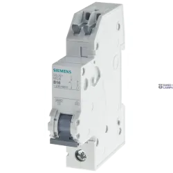 Siemens 5SJ6120-6KS — Miniature circuit breaker 230/400 V 6kA, 1-pole, B, 20 A, D=70 mm with screwless outgoing Siemens 5SJ6120-6KS — Miniature circuit breaker 230/400 V 6kA, 1-pole, B, 20 A, D=70 mm with screwless outgoing